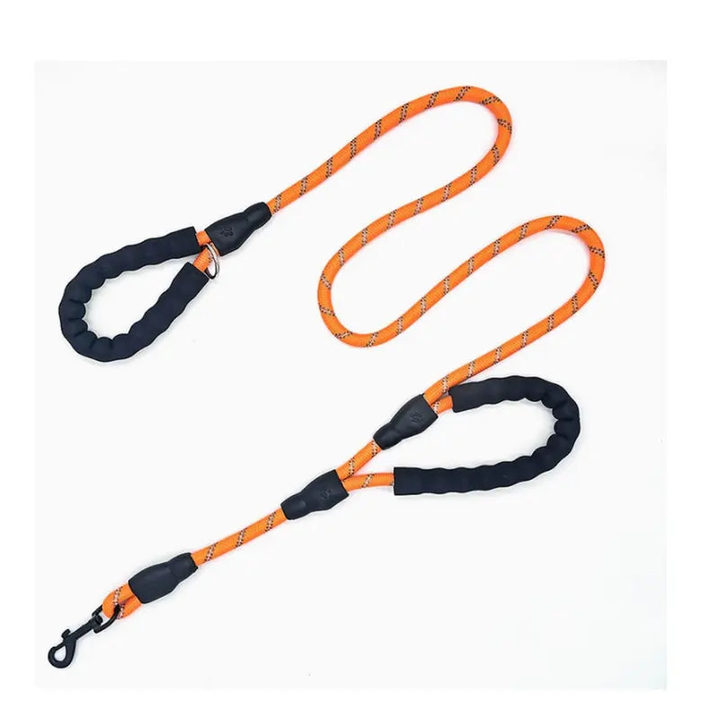 Heavy-Duty Double Handle Dog Leash