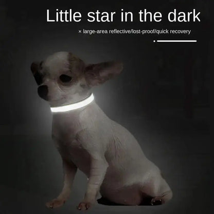 Custom Reflective Nylon Dog Collar